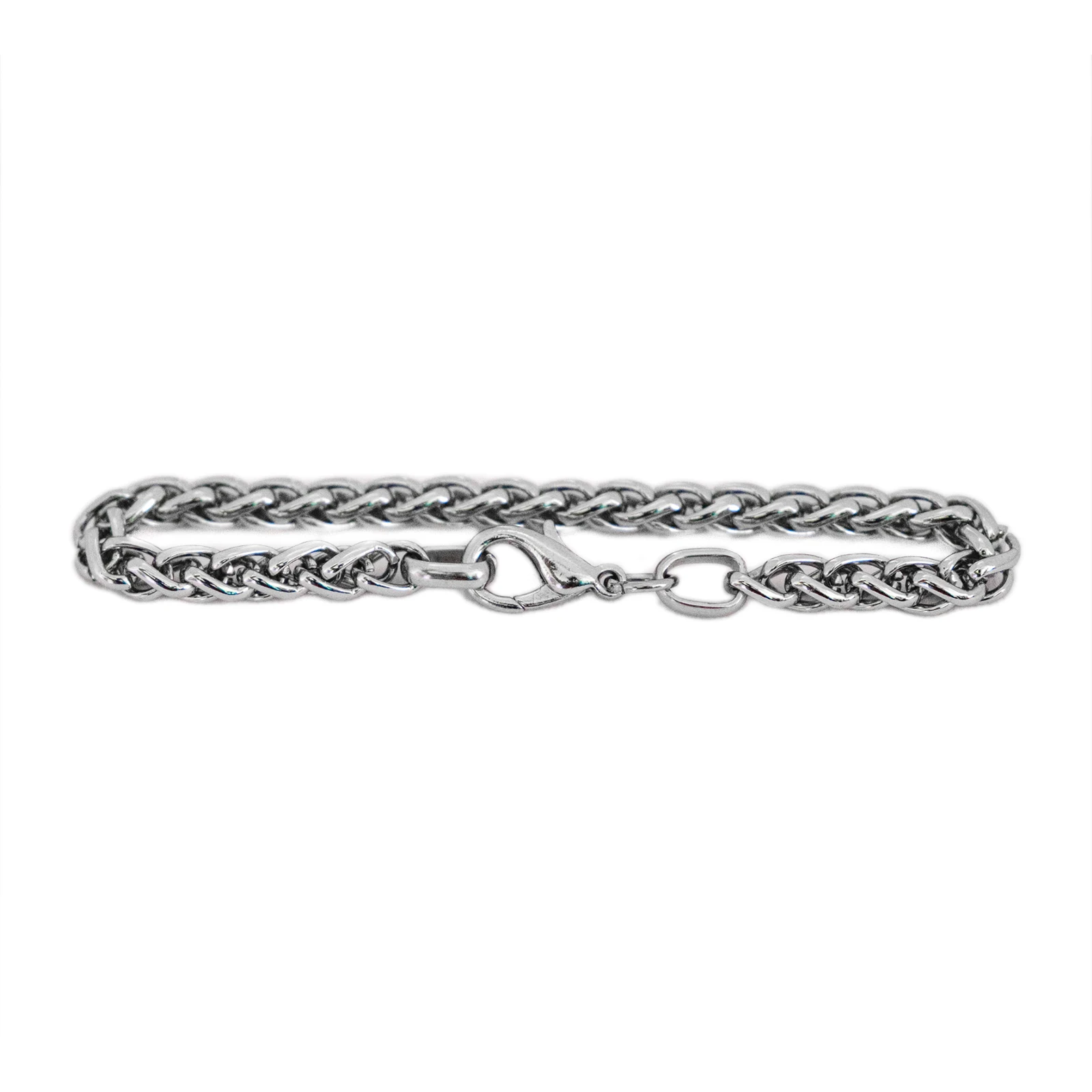 Metal Chain Bracelet Made In Nickelplated Iron,Nickel Free And