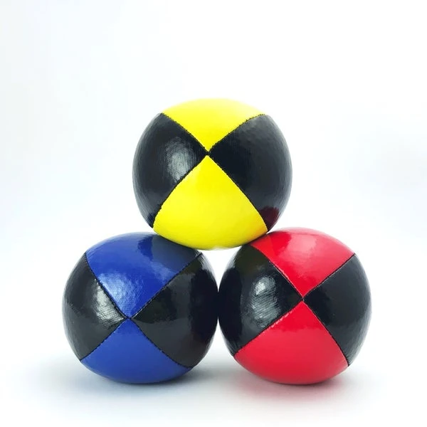 Juggling Ball Made In Artificial Leather Pu Inside Filling Birdseeds