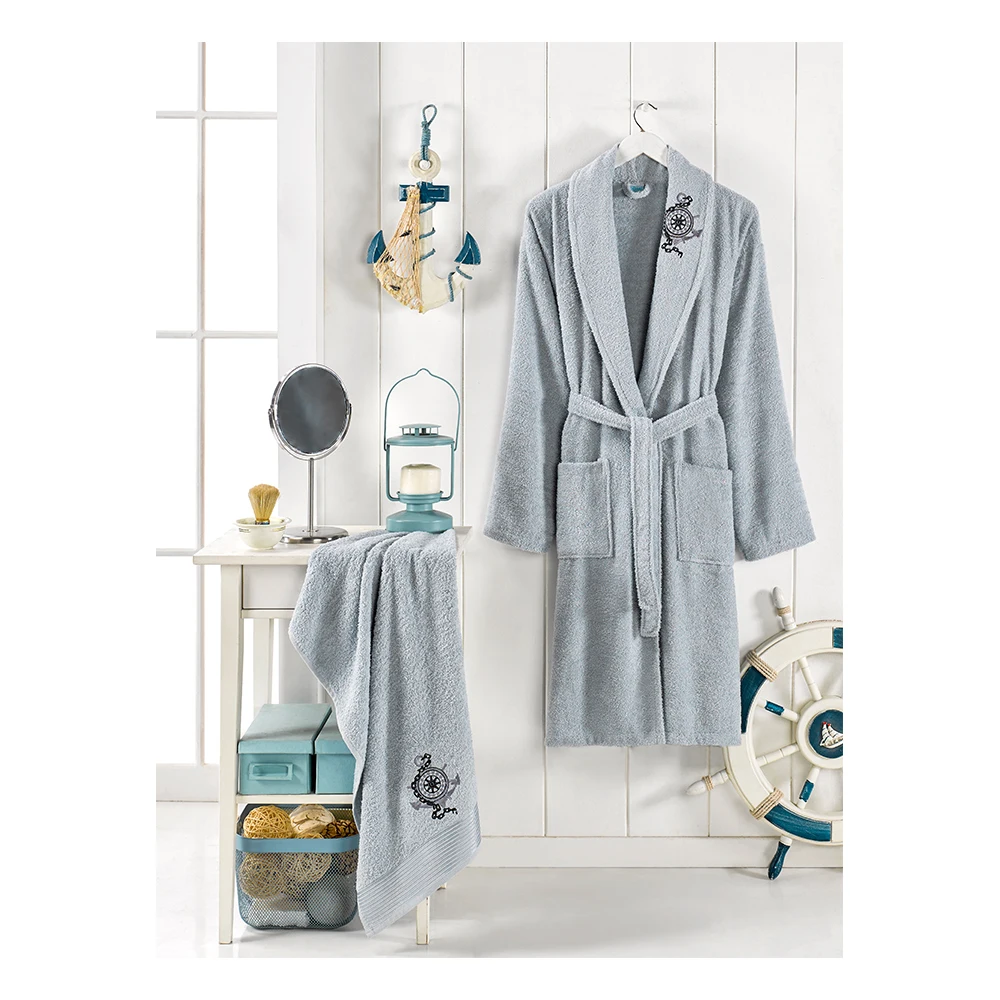 Bathrobe And Towel Set Bathrobe Towel High Quality Towels 50x90 S/m L