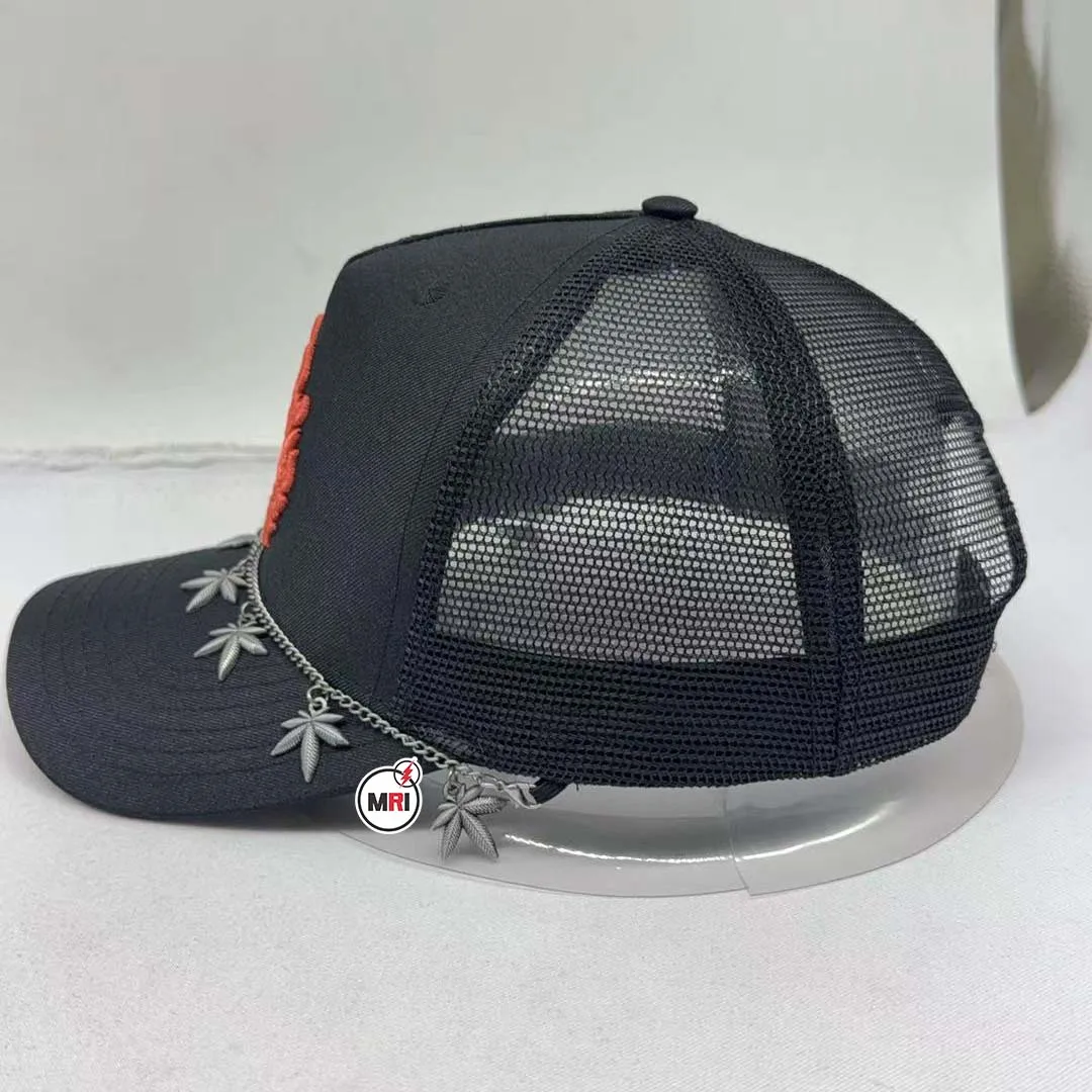 2025 100% cotton Wholesale Custom High Quality Fashion Style Embroidered 5-panel Trucker Cap Satin Lined 5-Panel Baseball Caps A177f84b910de400f9dff92770a61e574K