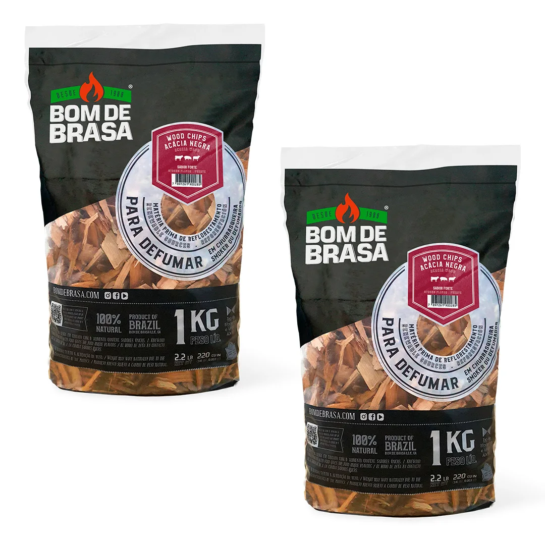 Acacia Natural Wood Chips 1 Kg Bag 100 Natural And Enviromental
