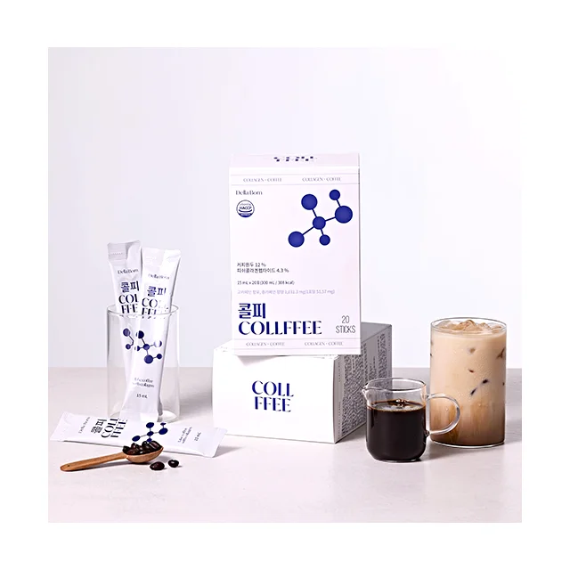 Collagen Drink Coffee Flavor Korea Inner Beauty Food Energy Skincare