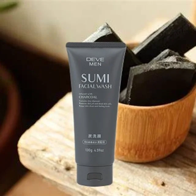 Made In Japan Deve Men Charcoal Facial Wash Foam 130g Men's Facial