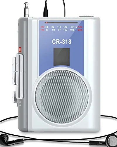 Gracioso Portable Cassette Recorder Player