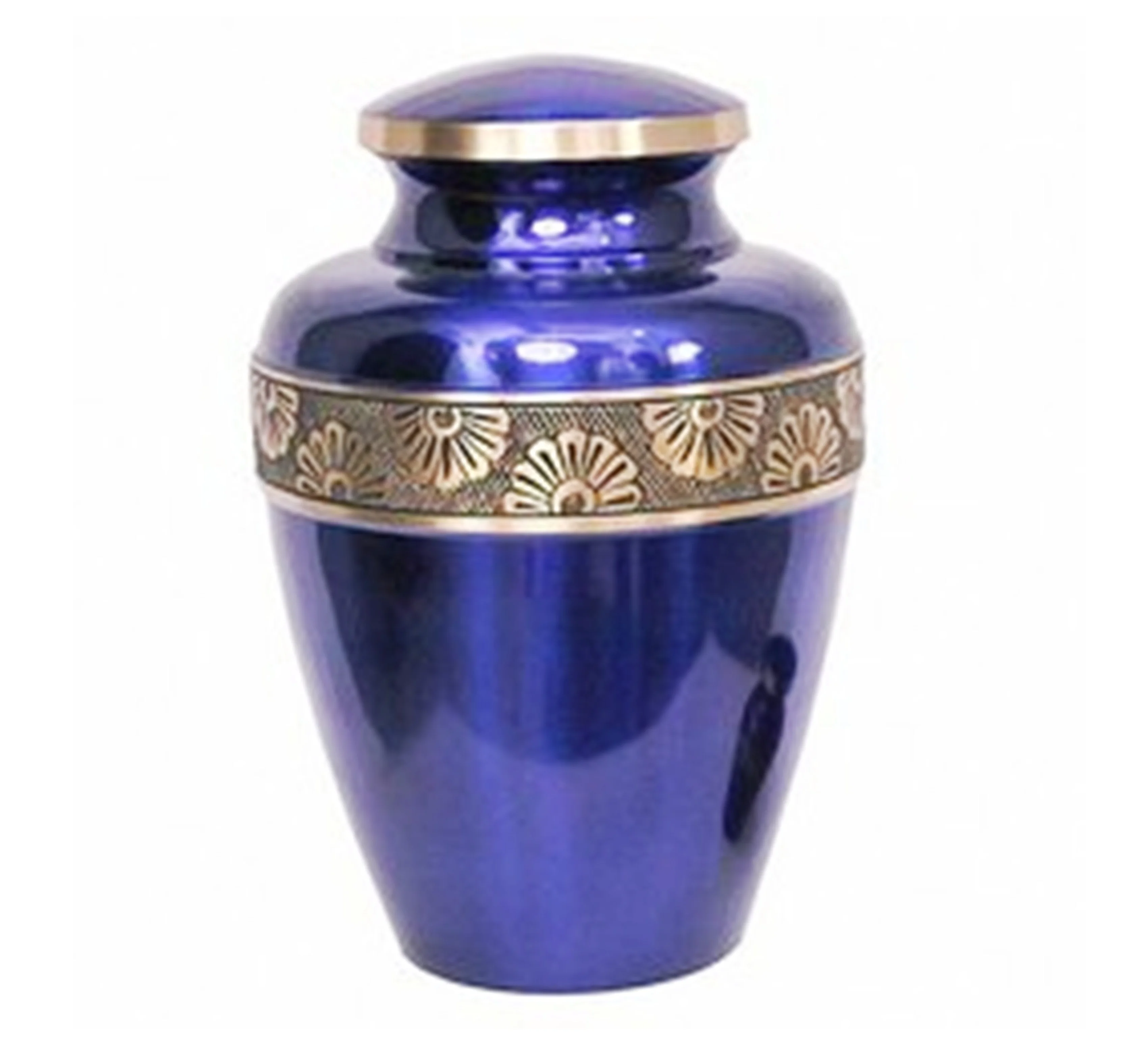 Black Classic Brass Cremation Urn In Slate Finish At Best Price