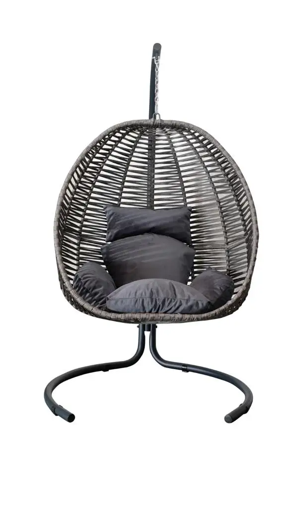 Modern Swing Chair With Stand Indoor Outdoor Patio Swings Hanging Egg