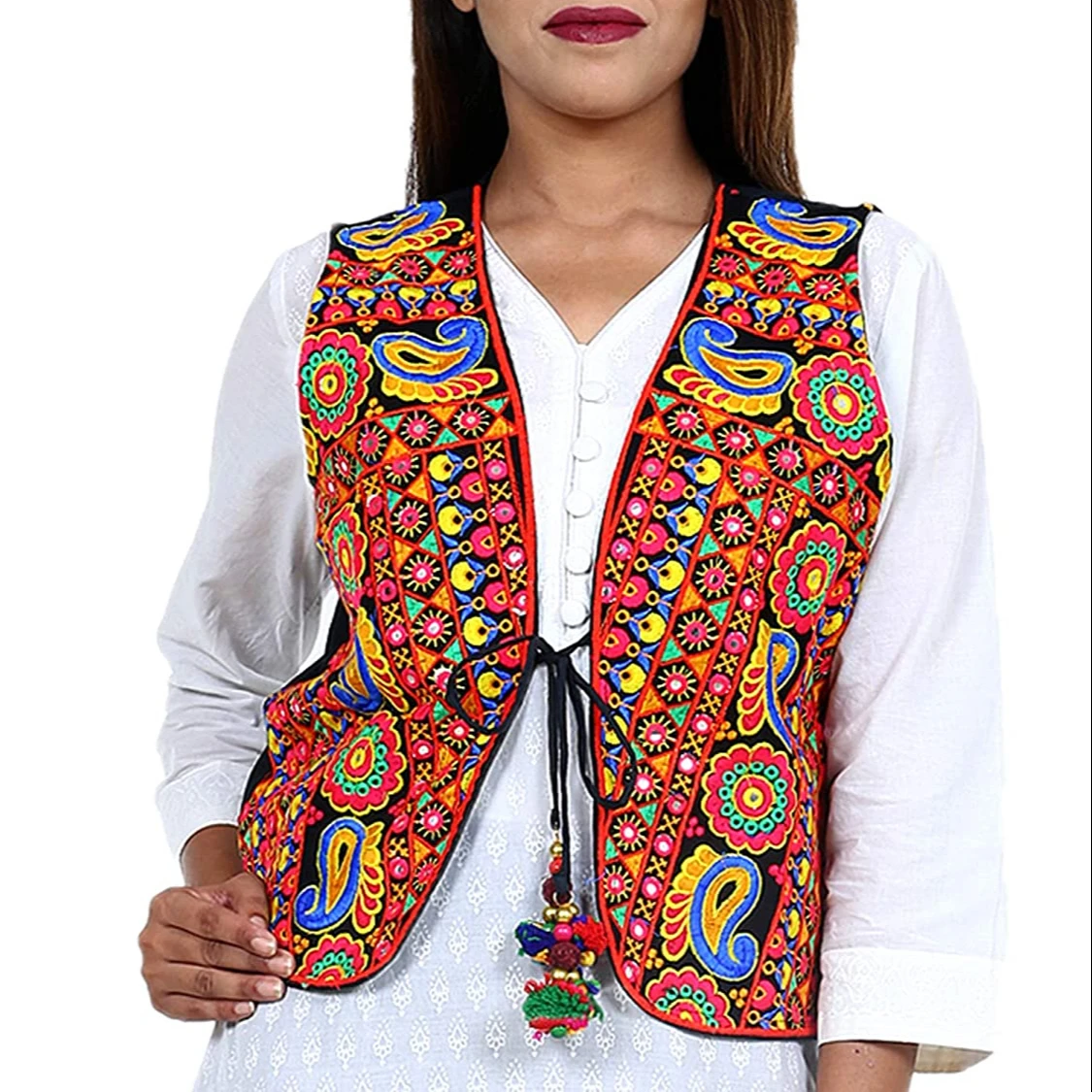 Koti Jacket For Women Waist Coat Stylish Vest Handmade Navratri Traditional Rajasthani