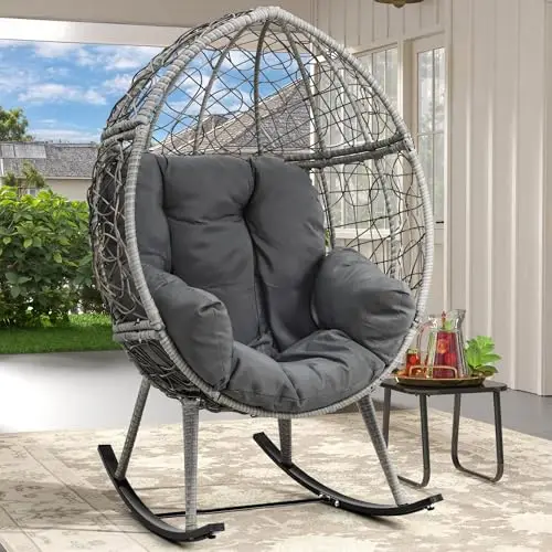 DWVO Egg Chair Gray