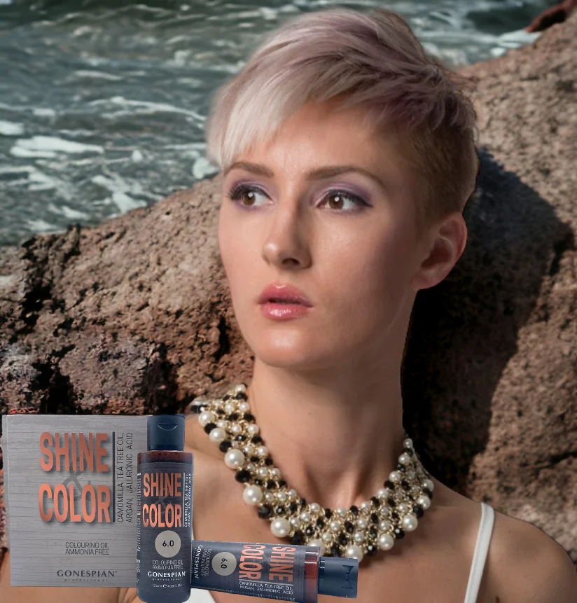 Ammonia Free Coloring Oil 125ml Bottle Chamomile Tea Tree Oil Argan Oil