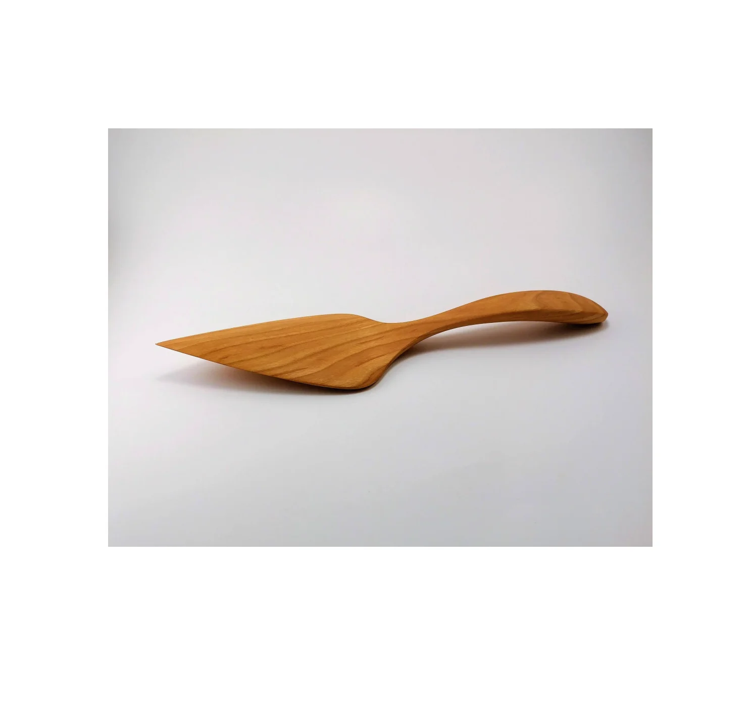 Handmade Wood Baking Server Tools Cake Cutter Spatula Custom Logo Cake