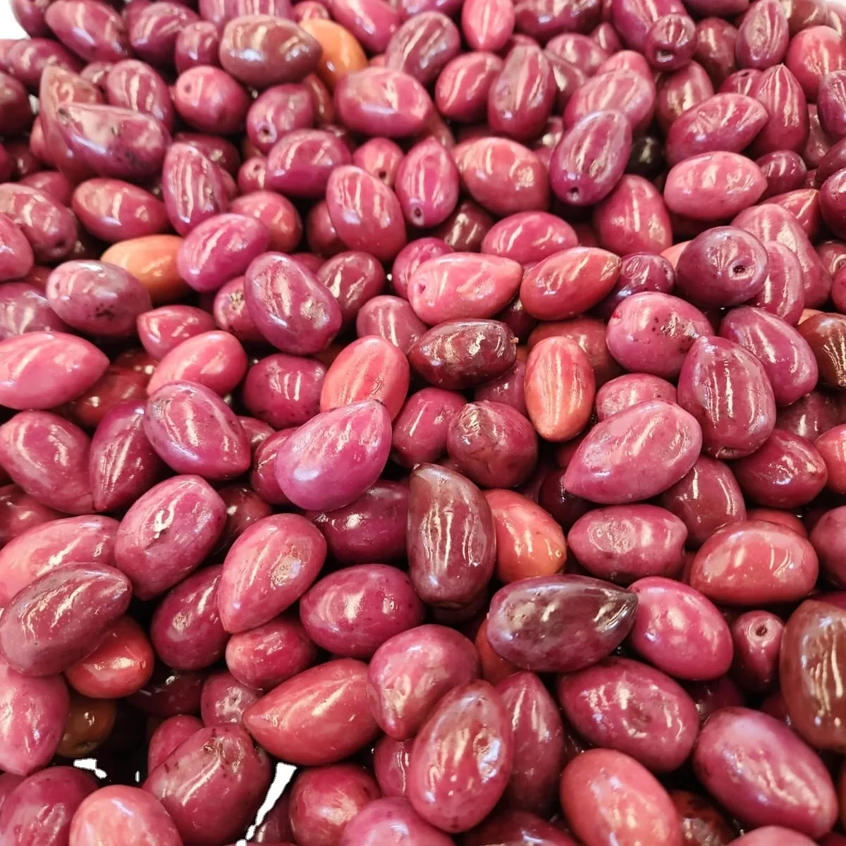 Pickled Kalamata Olives Preserved In Water And Salt And Vinegar All