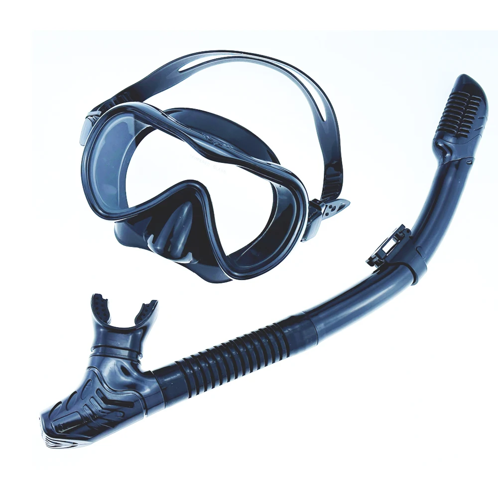 2023 Full Face Dive Masked With Full Dry Snorkel Tube For Diving