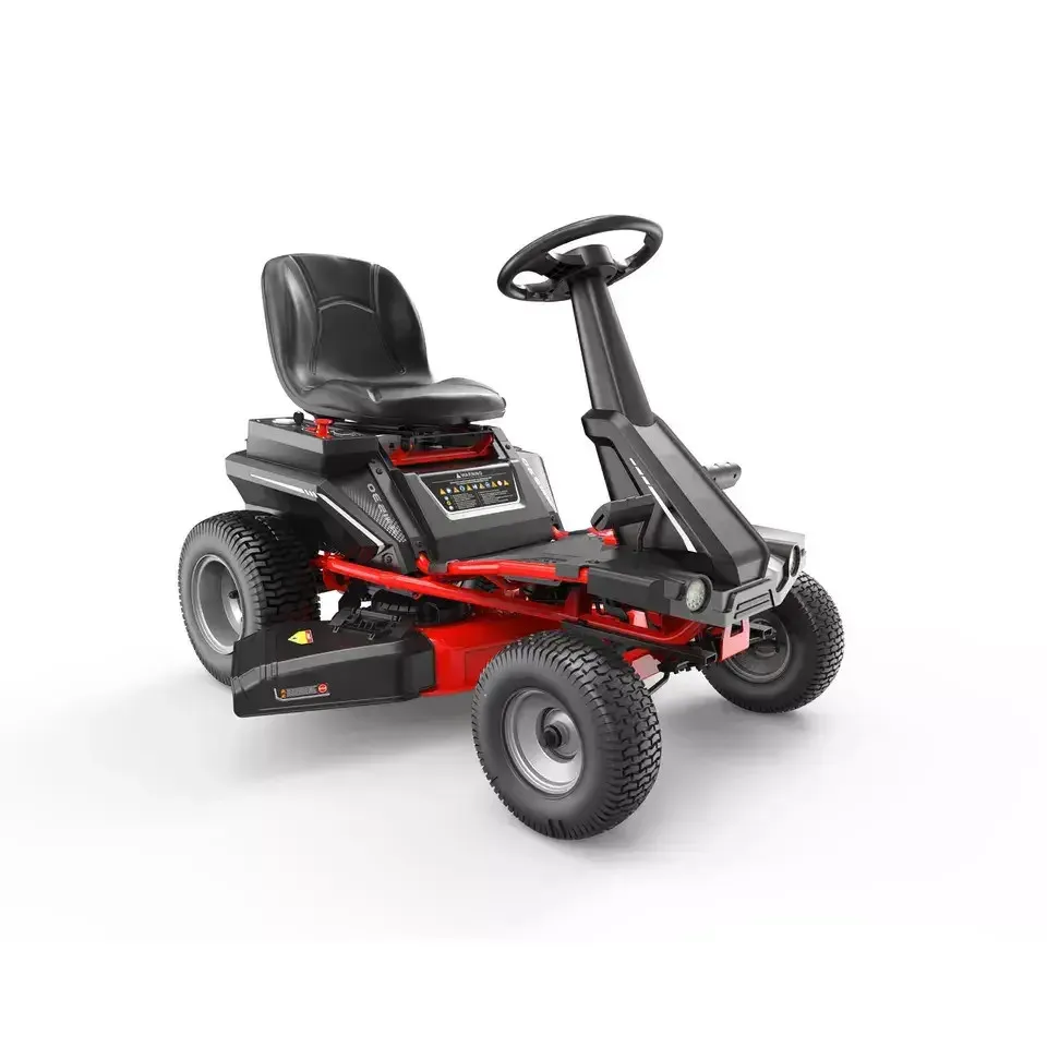 Best Seller 2023 Cordless Riding Lawn Mower M 48v Battery Ride On With ...