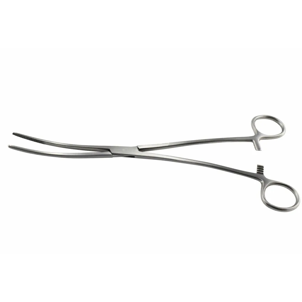 Bozeman Uterine Dressing Forceps Serrated Curved 25cm Surgical ...