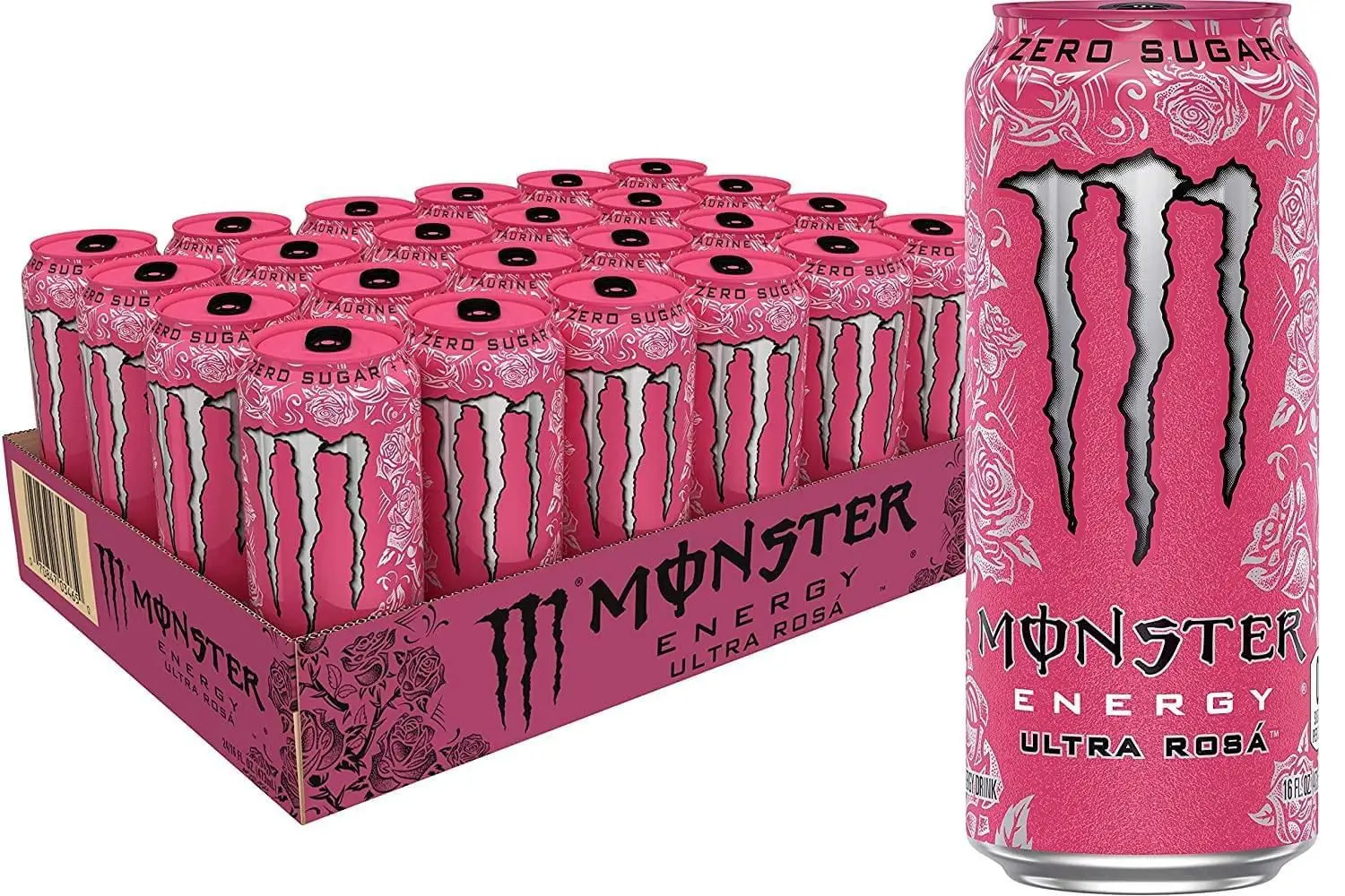 Monster Energy Ultra Watermelon,Sugar Free Energy Drink,16 Ounce (pack Of 24) In Bulk Buy 99