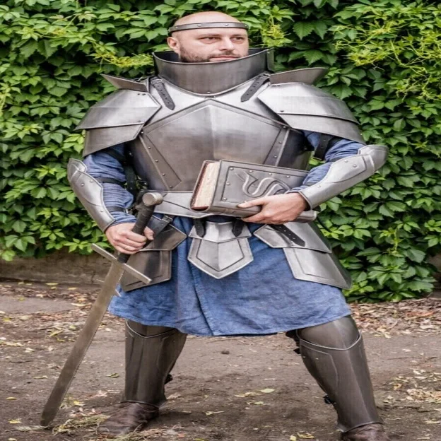 Medieval Full Armor Suit Of Paladin Buy Body Armor Bullet Proof Vest