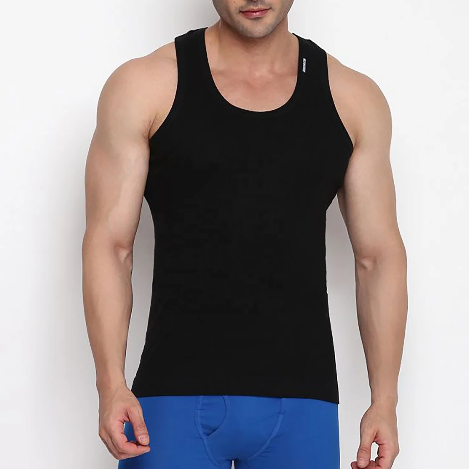 Custom Undershirt Close Fitting Body Shapewear Thermal Fitting Tank Top