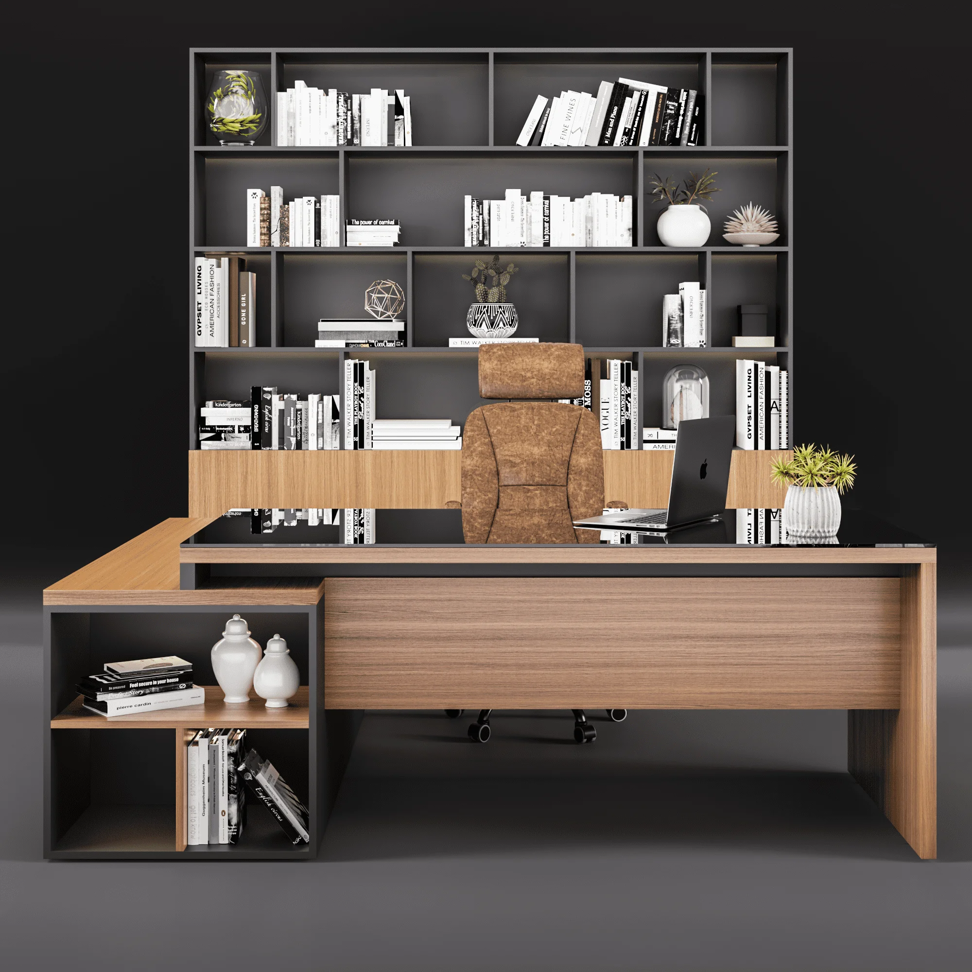 High Quality Office Table For Manager Ceo Working Table High End Wooden