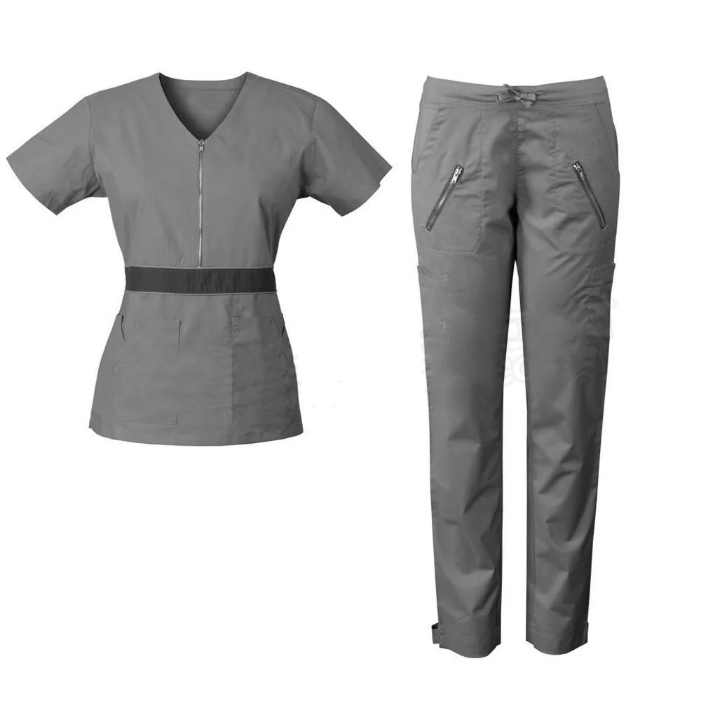 Hospital Uniforms Nursing Sets Scrub Uniform Nurse Set Women 100