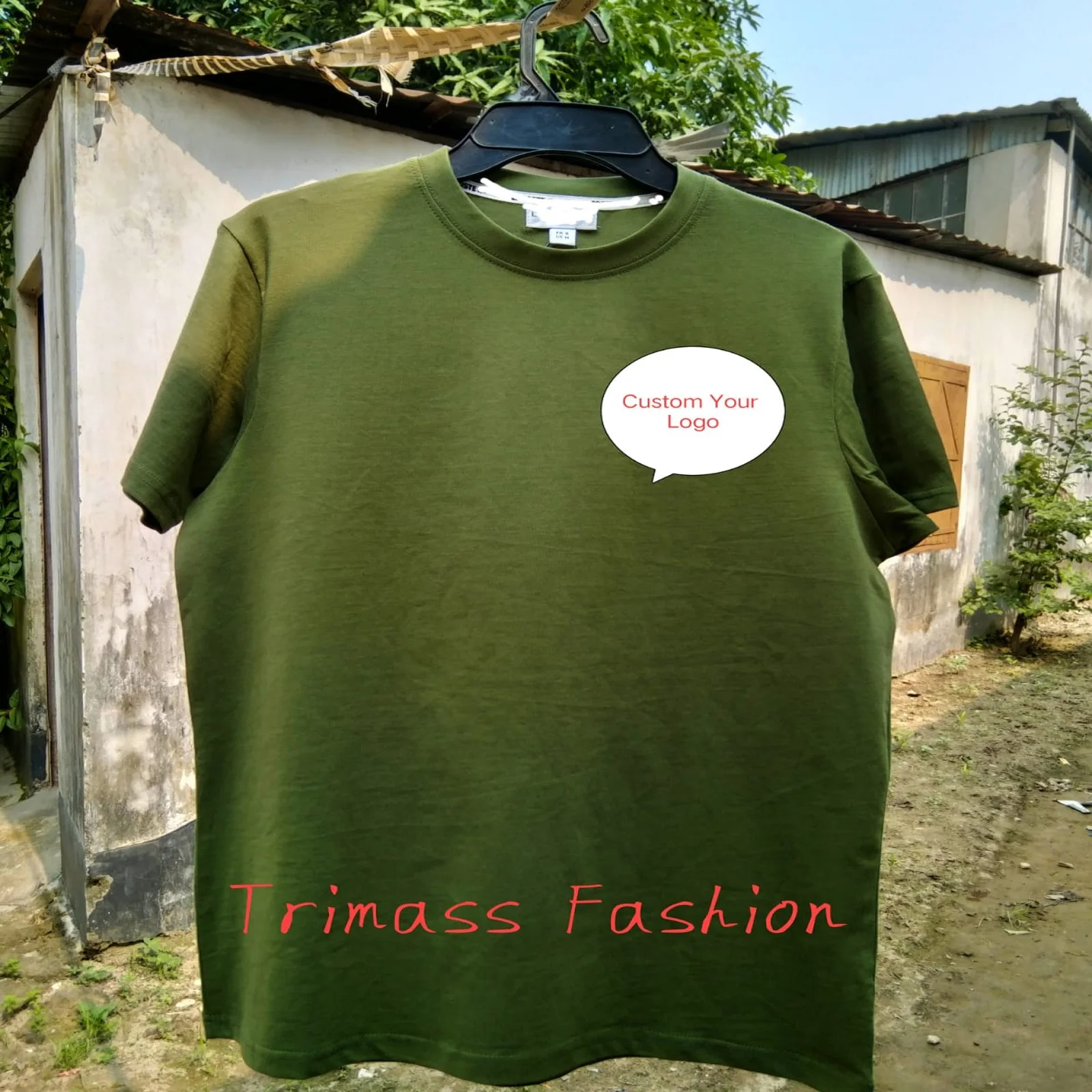 Oem Plus Size Men's Tshirts Custom T Shirt Cotton Short Sleeve Drop