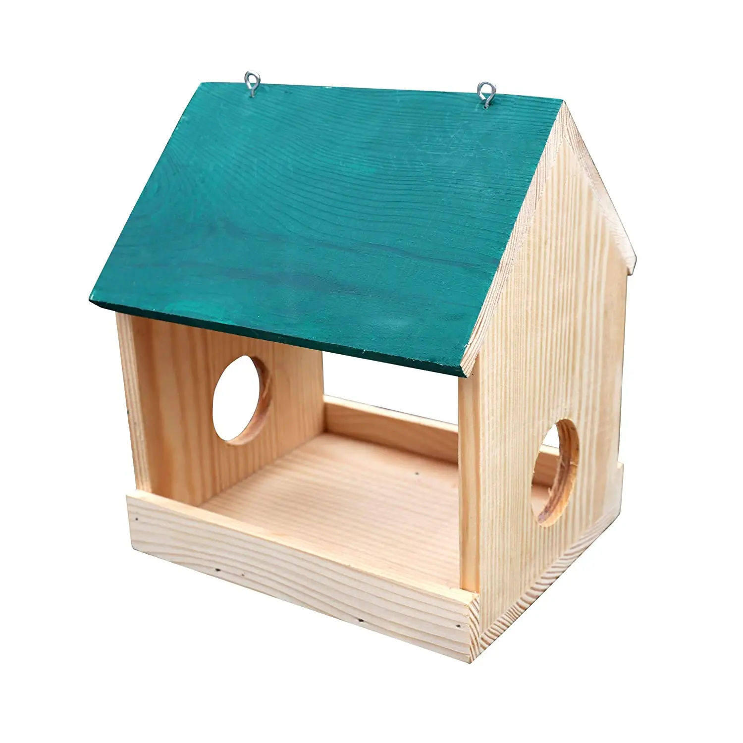 Wooden Bird Feeding House For Gardens And House Decorations Best Pet