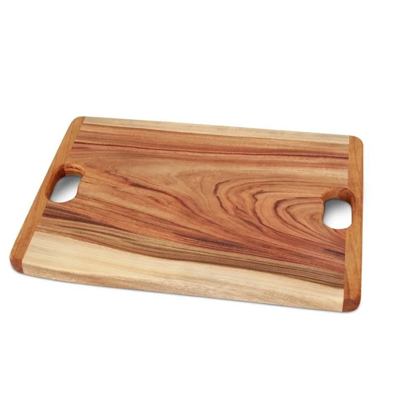 Natural Wood Chopping Board Caterers Canteen Usage Cheese Or Bread Serving Board Customized