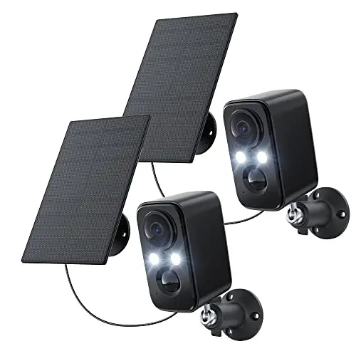 Flood Light Solar Cameras for Home Security
