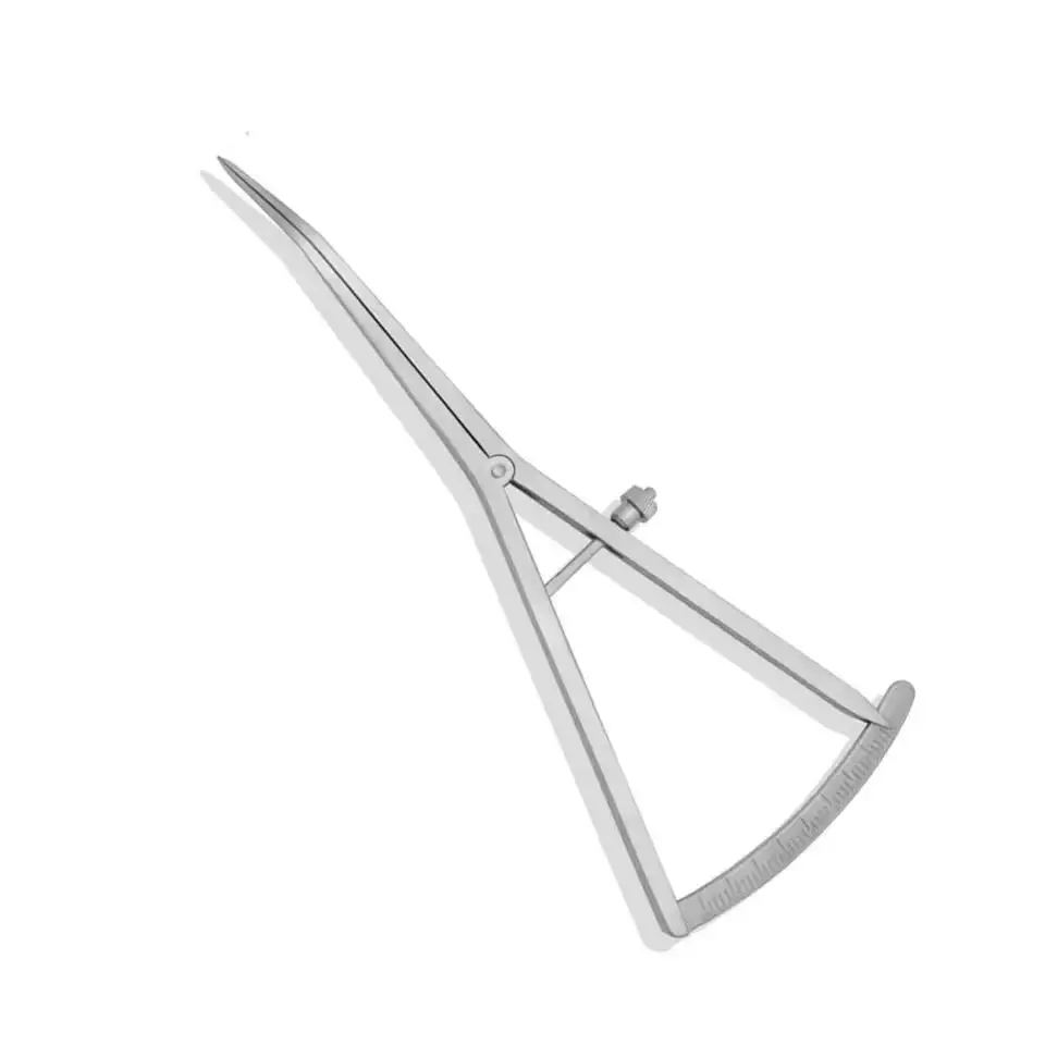 Angled Castroviejo Caliper 0-40mm - Surgical Dental Orthopedic Instrument