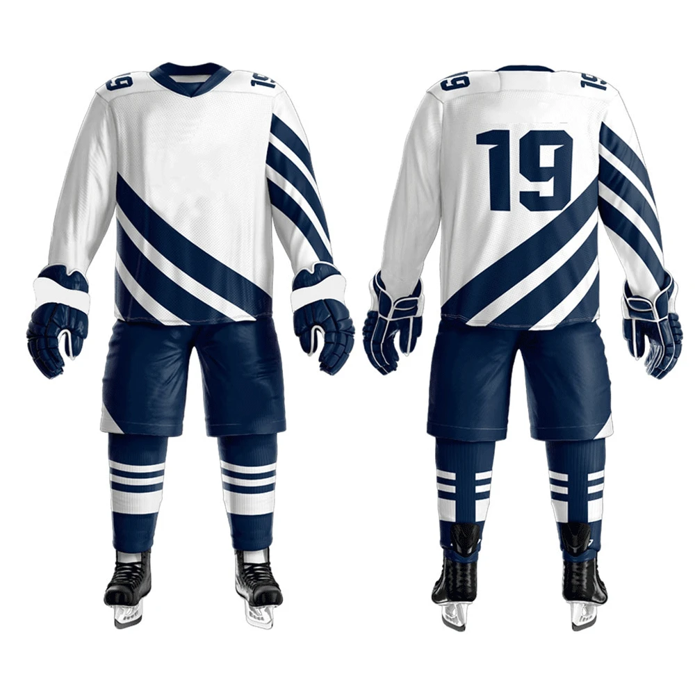 High Quality Ice Hockey Uniforms Quick Dry Full Sublimation Printing