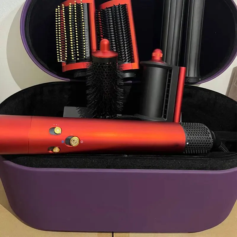 Hs05 Hs01 Dysons Airwraps Air Wrap Hair Dryer With Leather Case Cover