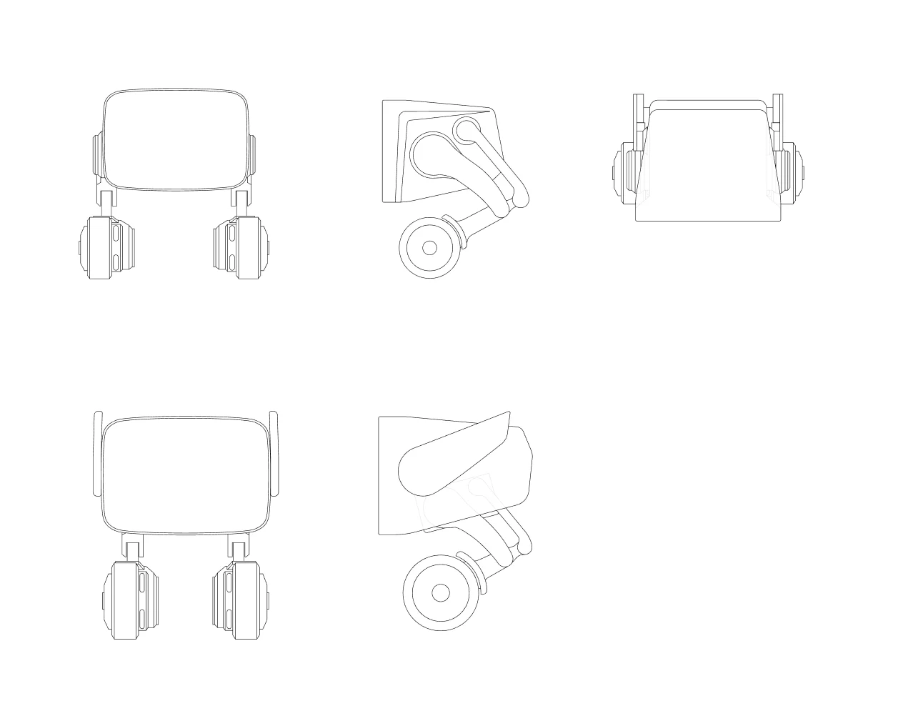 NavBot-T1 design schematic - three-quarter view