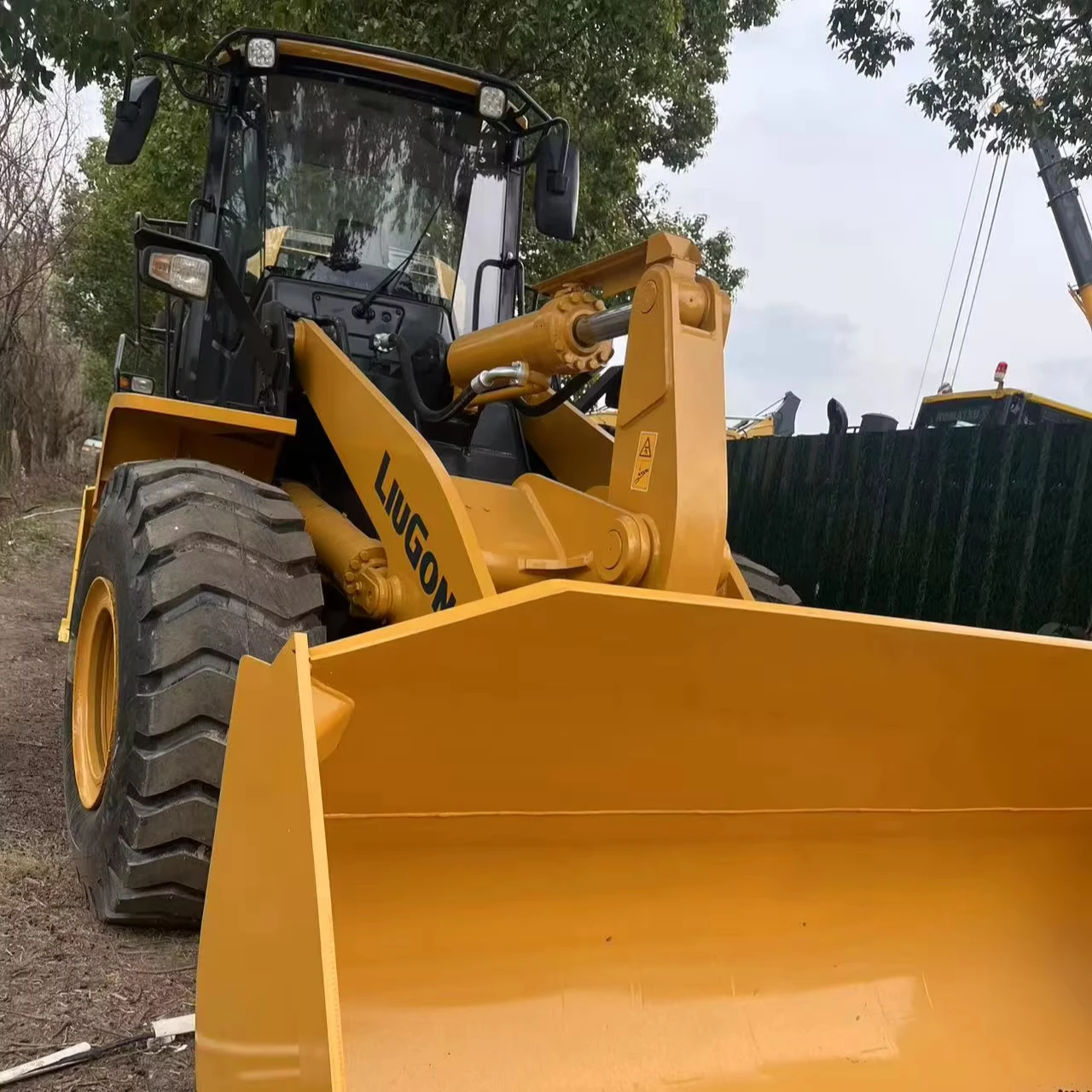 For CLG856H Wheel Loader 2023 Year Used Front Tractor Loader Weichai ...