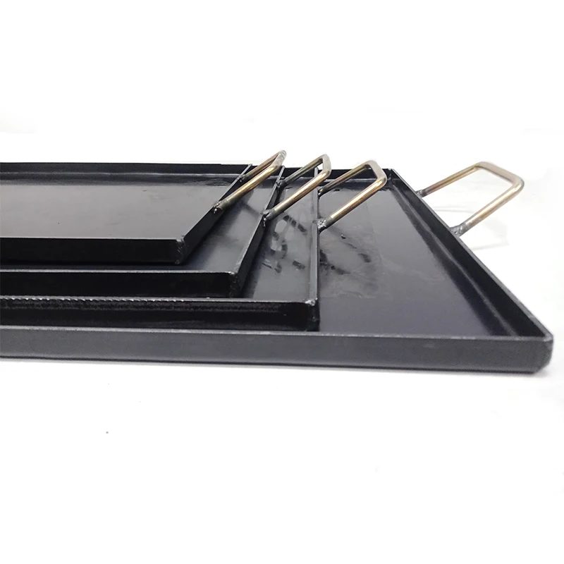 Wholesale Premium Grade Mild Steel Burger Hot Plate Grill Plate 3.8mm