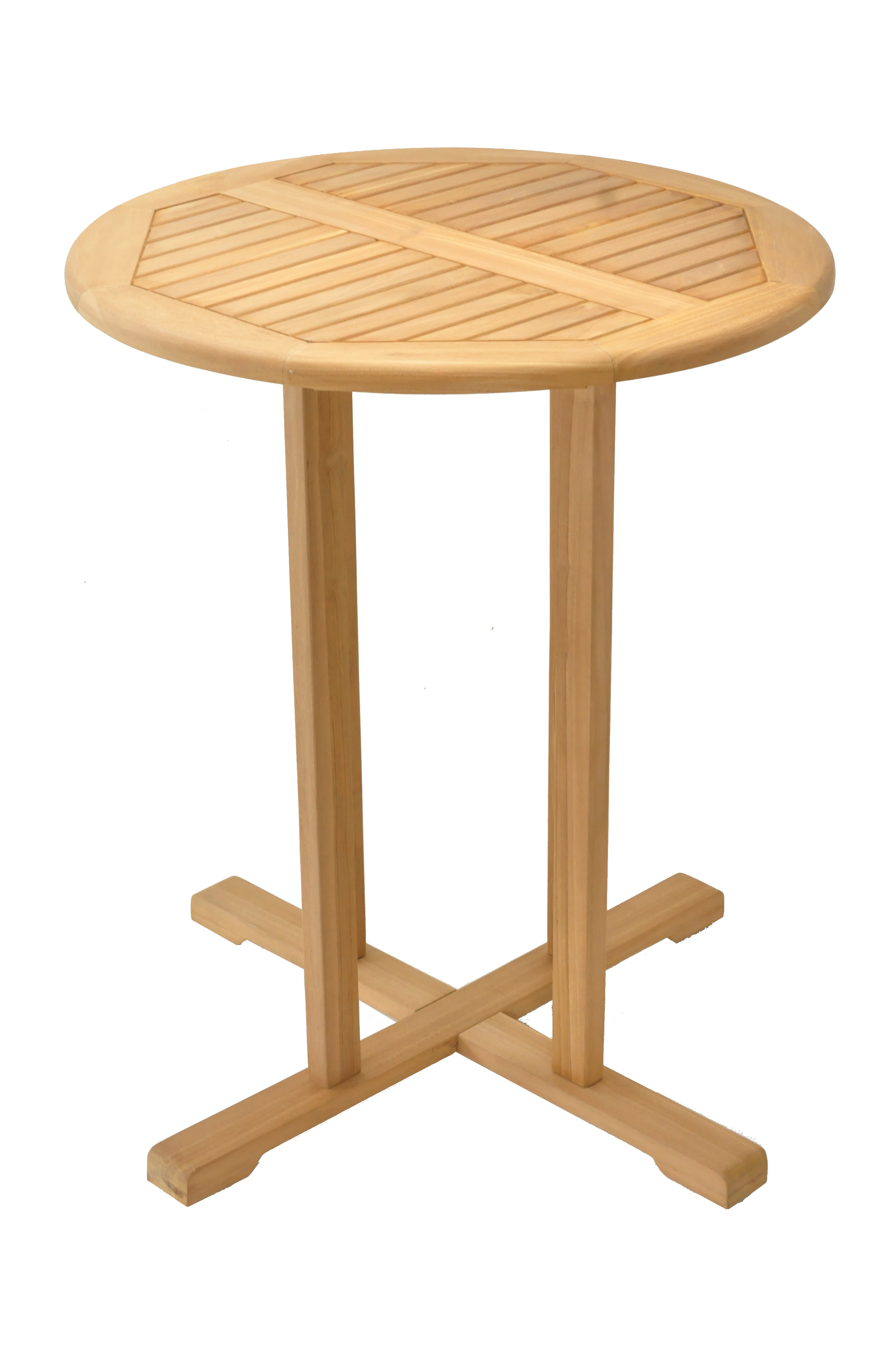 Modern Outdoor Bar Dining Chairs High Quality Teak Wood Highchair