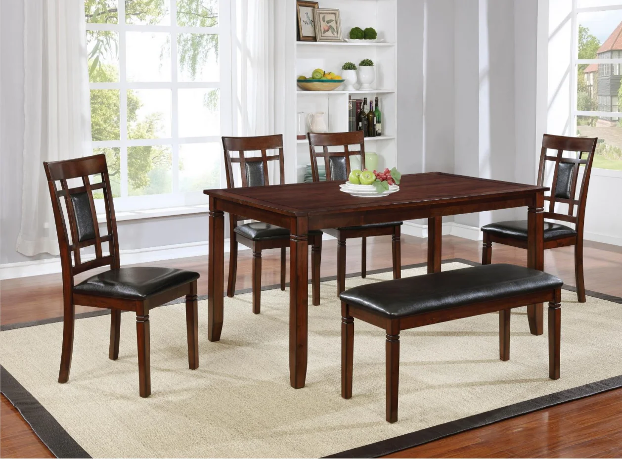 Modern Small Square Table Solid Wood Rectangular Dining Table Home ...