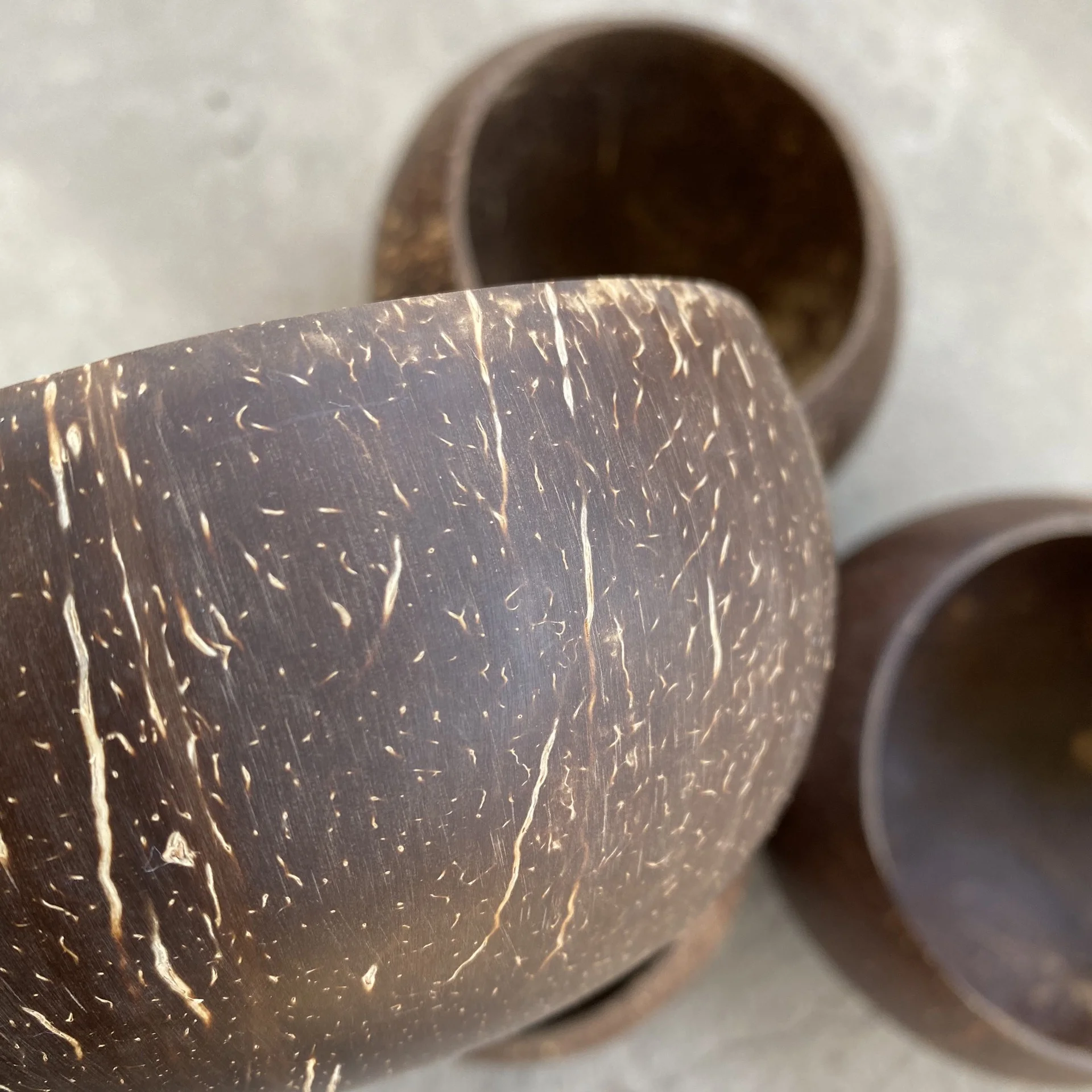 Sustainable Ecofriendly Handmade Coconut Bowl Set Wholesale Coconut