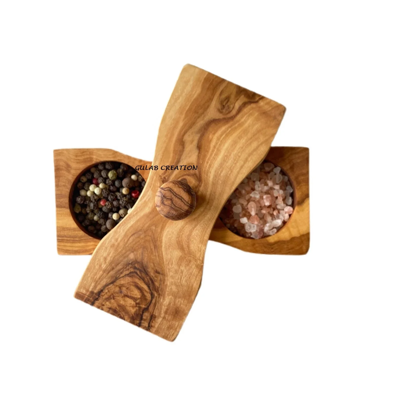 Handmade Wooden Salt And Pepper Salt Pigs,Cellars & Servers For Dining