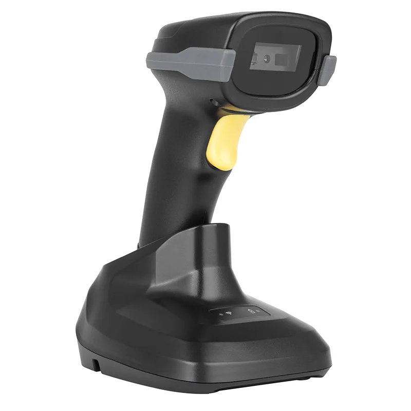 1d Laser Wireless Barcode Scanner Handheld Long Working Distance 433