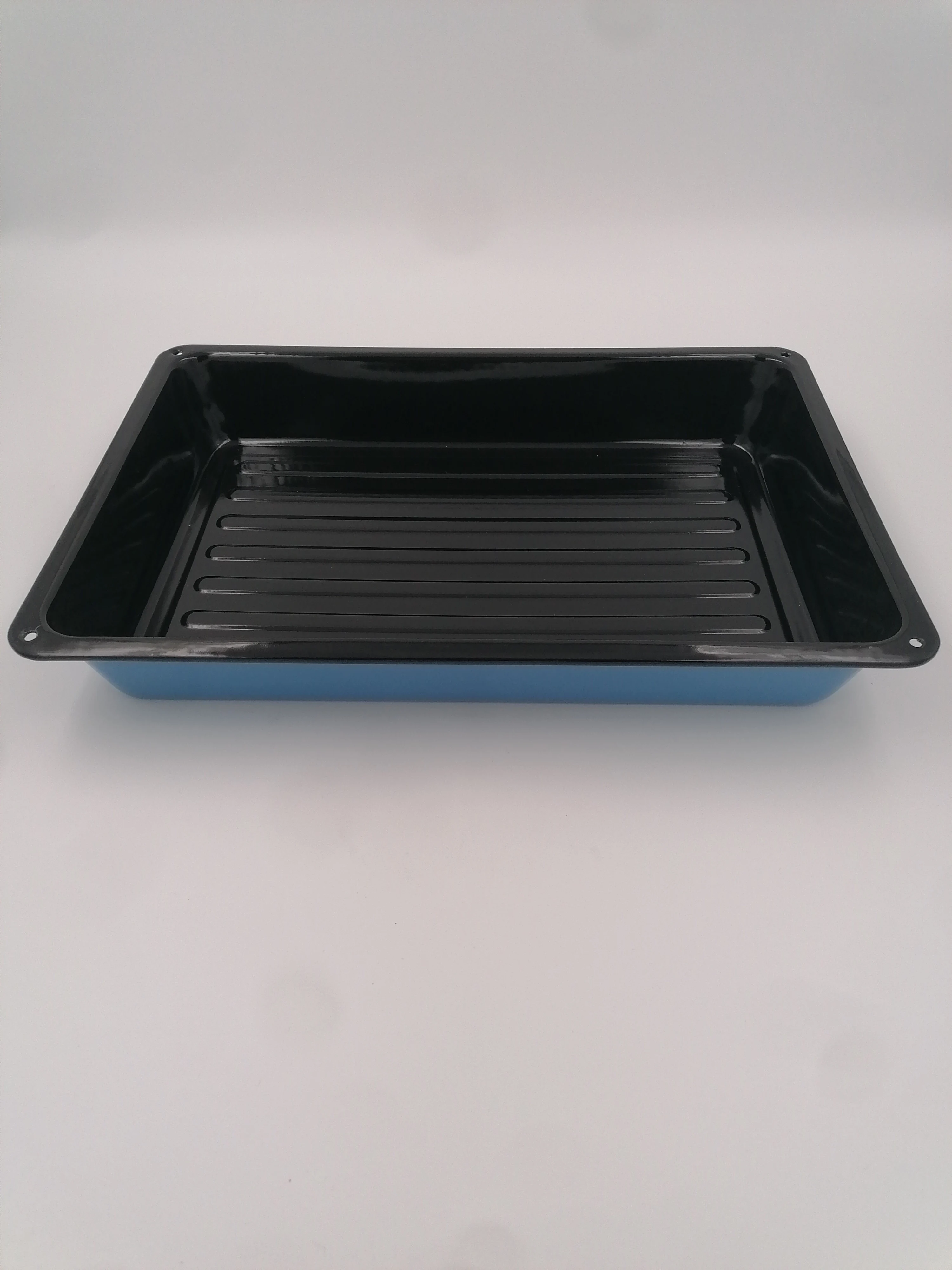 Long Lasting Enamel Baking Tray Fireproof Nonstick High Temperature