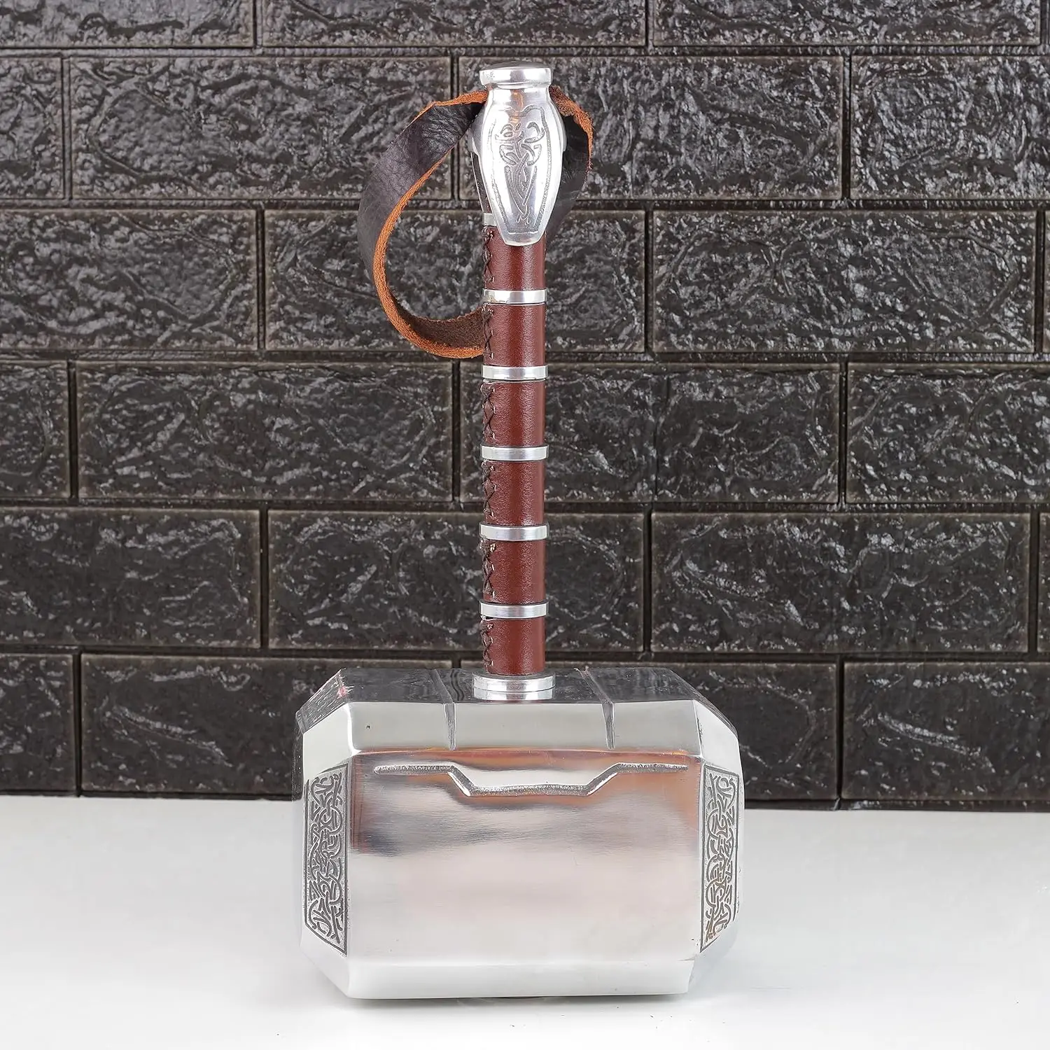 Avengers Thor Mjolnir Hammer Storm Breaker Axe Props Cosplay Action