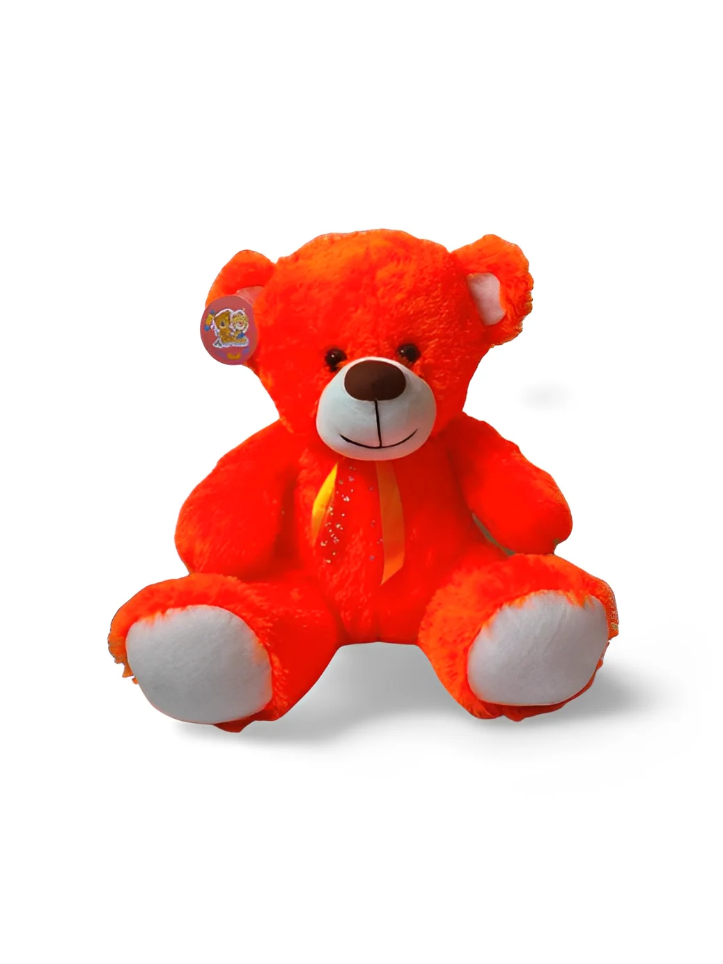 Factory Wholesale Low Moq Soft Ribbon Teddy Bear Stuffed Animal Toy