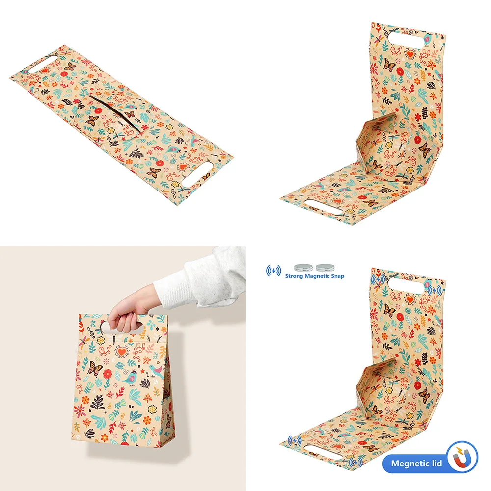 Folding Paper Bag Box