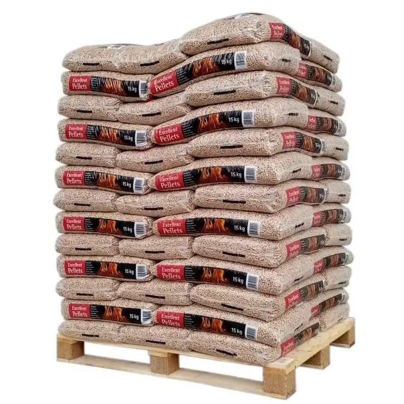 Europe Wood Pellets 15 Kg Wood Pellet Din Plus/en Plusa1 Wood With Top