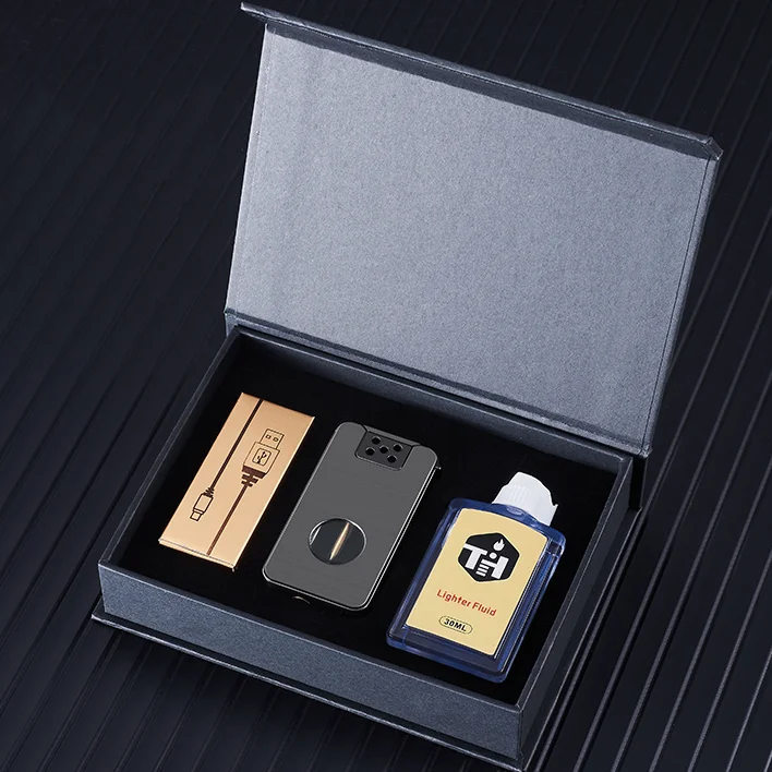 db 1533 new design type c rechargeable ignition lighter kerosene butane voice activated feature business gift idea pretty-3