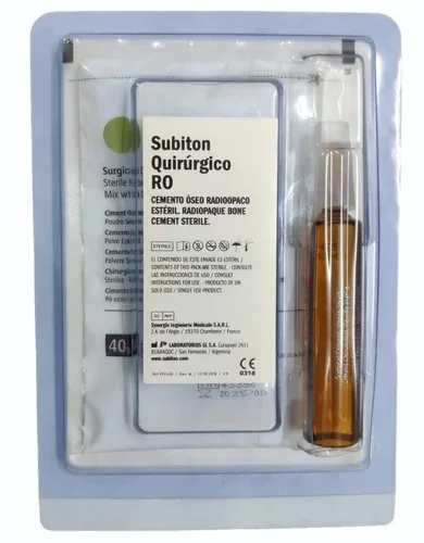 Orthopedic Surgical Instruments - SUBITON QUIRURGICO RO Bone Cement Product