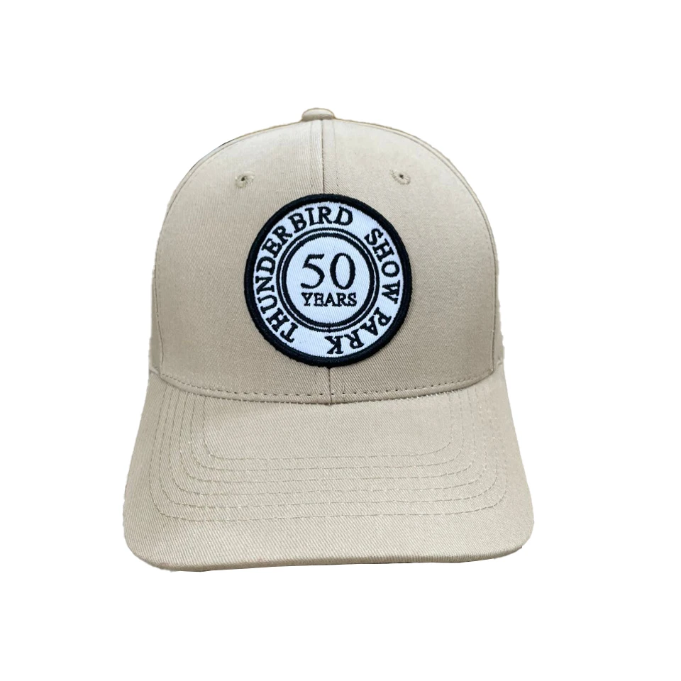Baseball Cap Embroidery The Patch Logo Custom Design Patch Merrow 6 Panel High Profile Curved