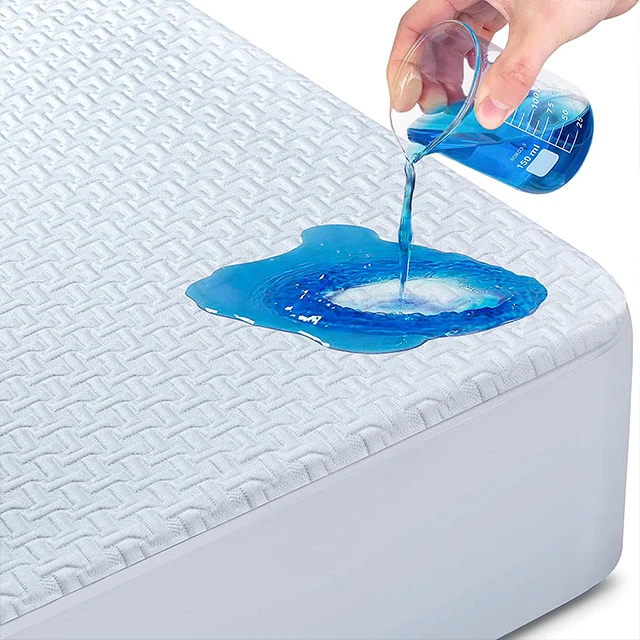 High Quality Custom Hypoallergenic Waterproof Bamboo Cotton Knitted