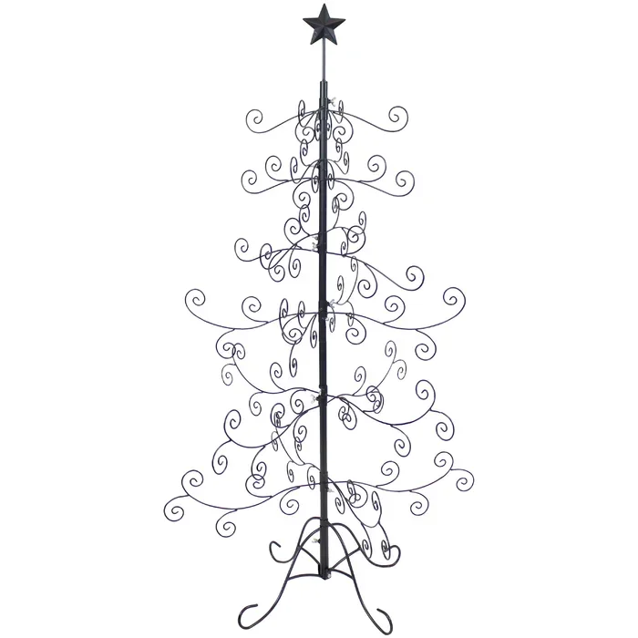 Metal Christmas Decor Iron Christmas Tree (black) Buy Customized