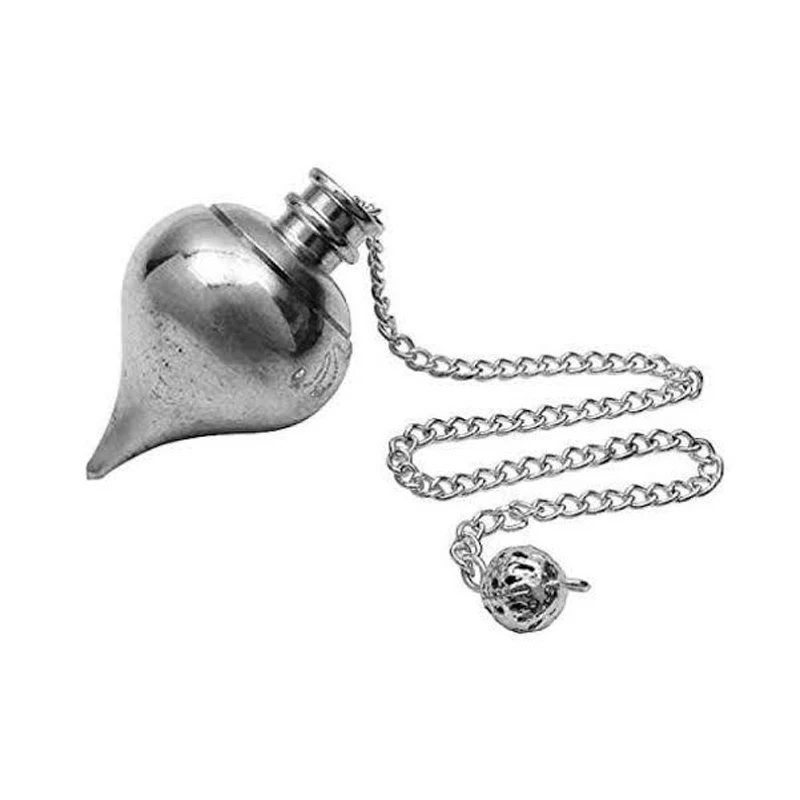 Standard Quality Latest Metal Silver Metal Pendulum Agate Pendulum For