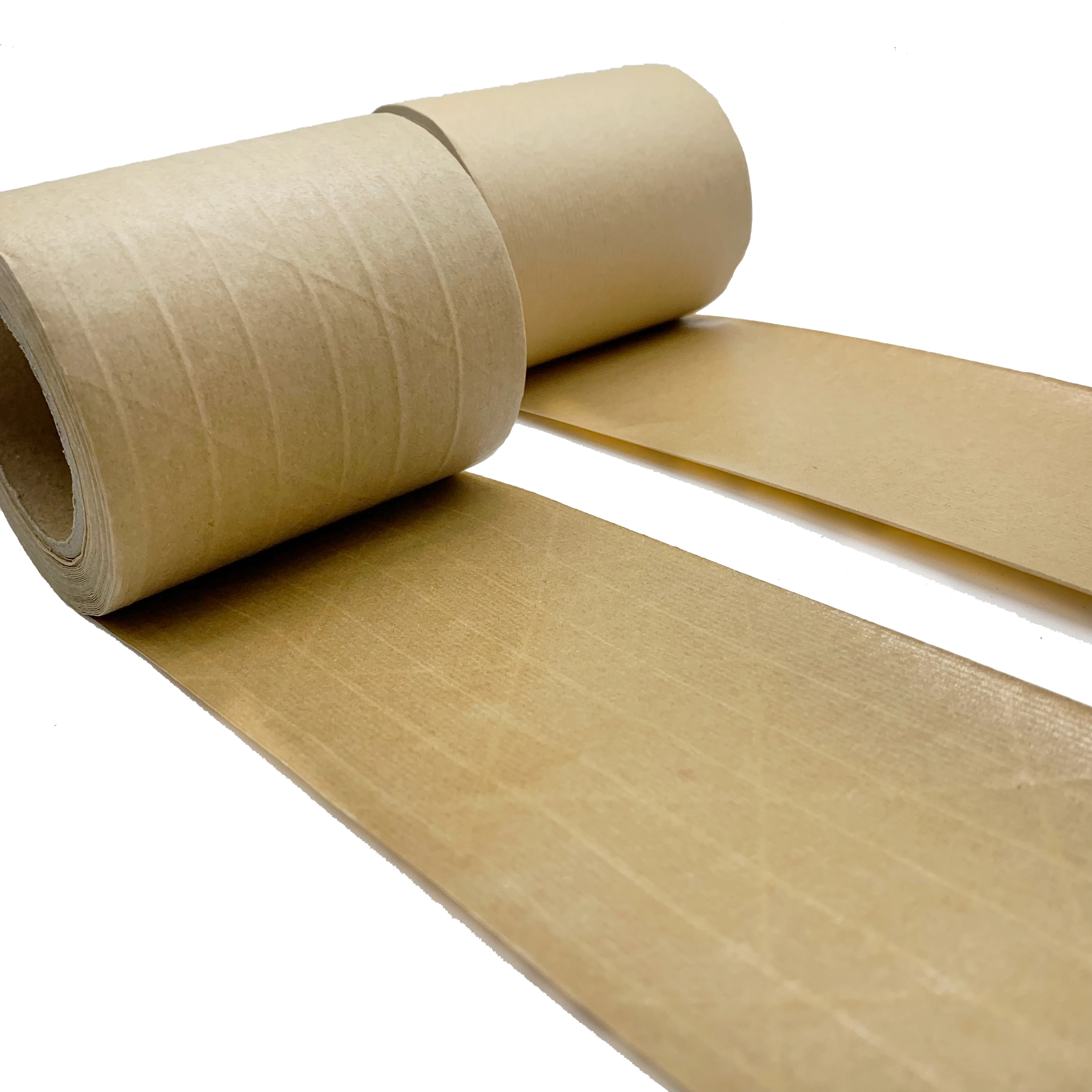 Wet Water Kraft Paper Tape Clamp Fiber Wood Pulp Recycled Paper Kraft